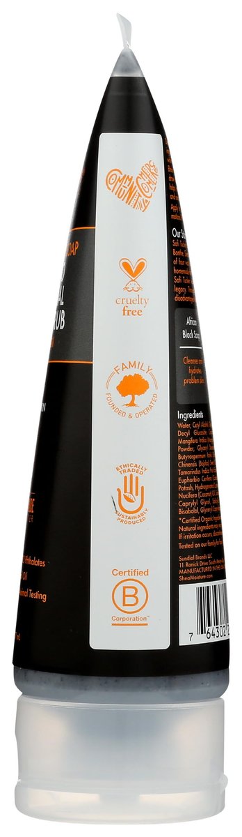 Shea Moisture Bamboo Charcoal Body Scrub – Deep Detox & Exfoliation, 6 oz - görsel 11