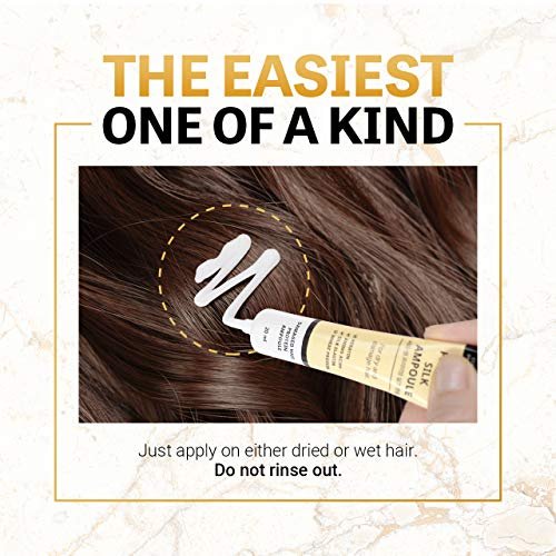 CP-1 Premium Silk Ampoule Keratin Silk Hair Treatment - Protein Repair with Ceramide (4 x 0.68 Fl Oz) - görsel 12