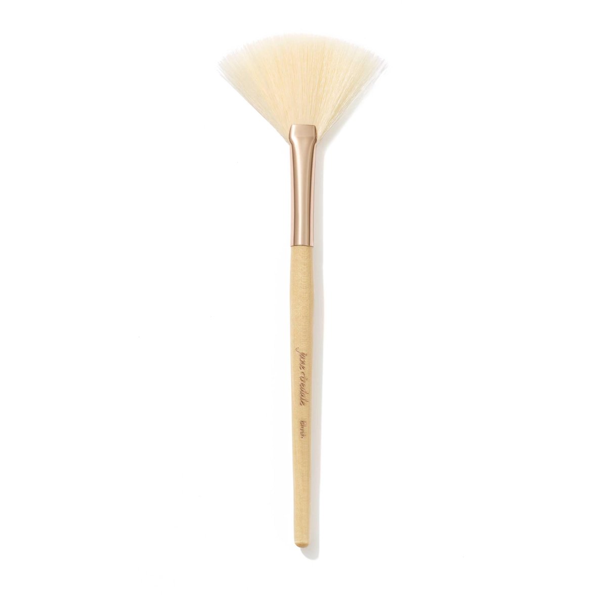 jane iredale White Fan Brush – Precision Powder & Highlighter Brush - görsel 1