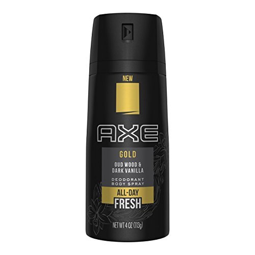 Axe Gold Oud Wood and Dark Vanilla Deodorant Body Spray - 4 oz (Pack of 2) - görsel 4