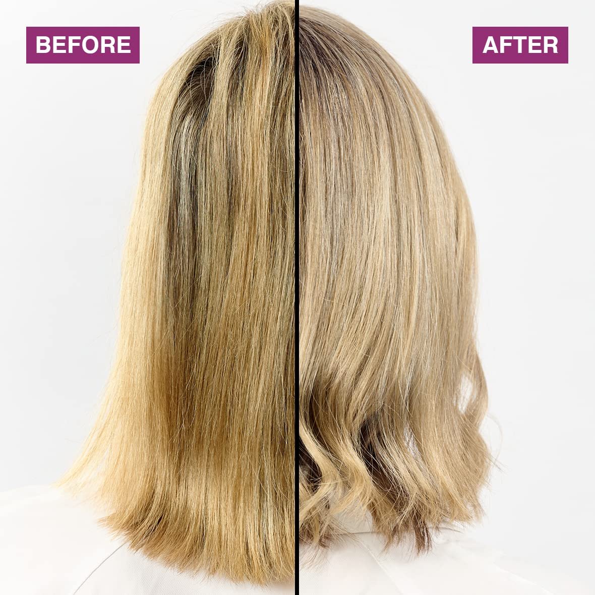 Schwarzkopf Professional GOODBYE YELLOW Purple Shampoo Neutralizing Wash – 10.1 Fl Oz | Anti-Yellow Vegan Shampoo for Blonde & Gray Hair | pH Balanced | Professional Salon Formula - görsel 9