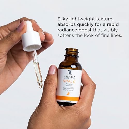 VITAL C Hydrating Facial Oil with Argan, Grape Seed and Sea Buckthorn Oils - IMAGE Skincare (1 fl oz) Avelisse