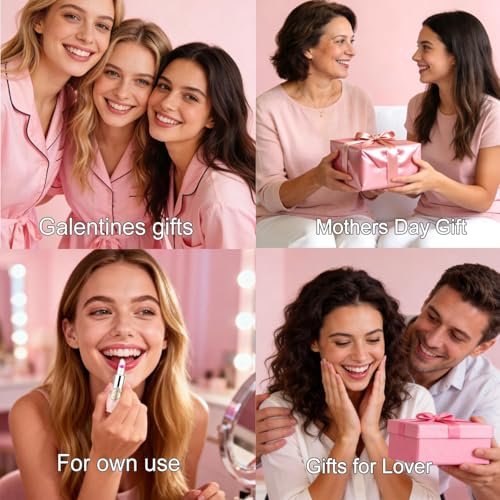 Pack of 6 Crystal Flower Jelly Lipstick – Long Lasting, Color Changing Lip Balm & Moisturizer – Perfect for Women, Birthday, Mother's Day, Graduation Gifts - görsel 18