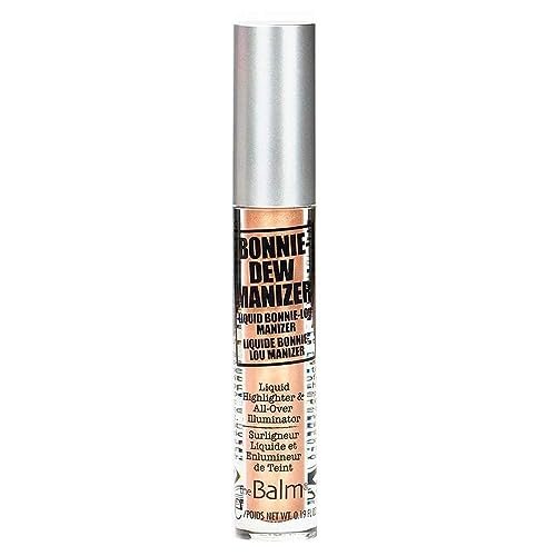 theBalm Bonnie-Dew Manizer Liquid Highlighter - Brown, 0.19 oz - Long-Lasting Liquid Illuminator - görsel 5
