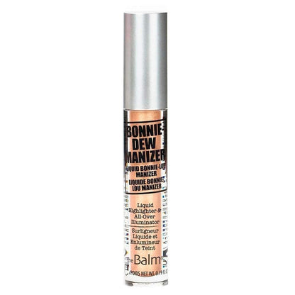 theBalm Bonnie-Dew Manizer Liquid Highlighter - Brown, 0.19 oz - Long-Lasting Liquid Illuminator
