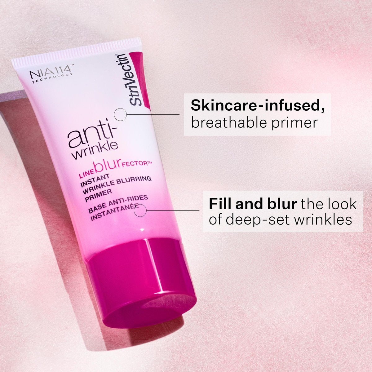StriVectin Line BlurFector Instant Wrinkle Blurring Primer – Smoothing Makeup Primer, 1 oz Avelisse