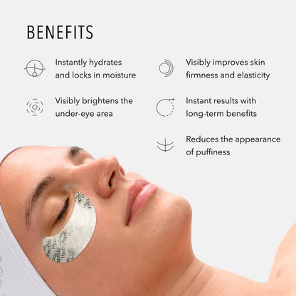 HydroPeptide PolyPeptide Collagel Eye Masks – Line-Lifting Hydrogel Under Eye Patches for Firmer Appearance, Hydration & Dark Circles (8 Treatments) Avelisse