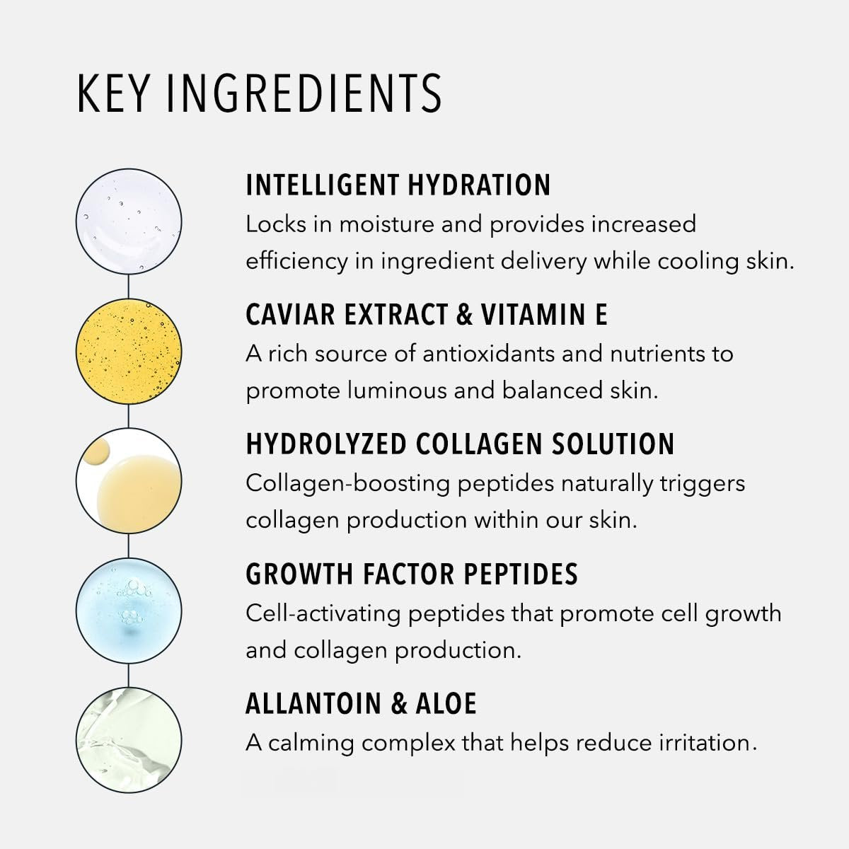 HydroPeptide PolyPeptide Collagel Eye Masks – Line-Lifting Hydrogel Under Eye Patches for Firmer Appearance, Hydration & Dark Circles (8 Treatments) Avelisse