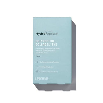 HydroPeptide PolyPeptide Collagel Eye Masks – Line-Lifting Hydrogel Under Eye Patches for Firmer Appearance, Hydration & Dark Circles (8 Treatments) Avelisse