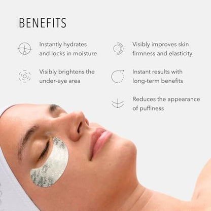 HydroPeptide PolyPeptide Collagel Eye Masks – Line-Lifting Hydrogel Under Eye Patches for Firmer Appearance, Hydration & Dark Circles (8 Treatments) Avelisse
