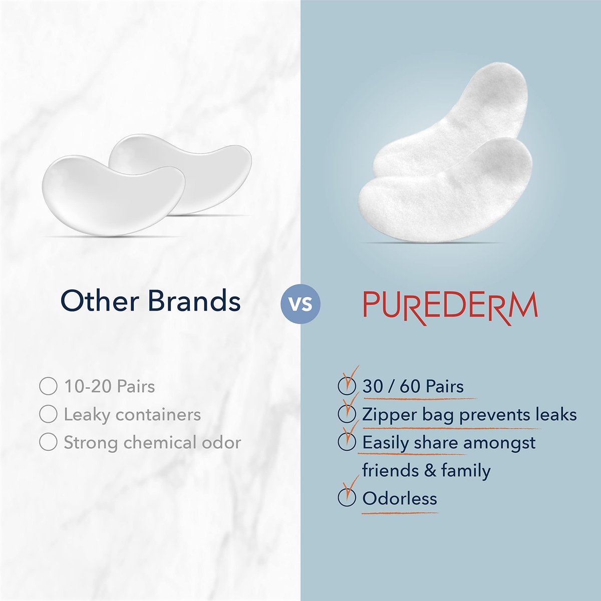 Purederm Deluxe Collagen Eye Mask – 4 Pack, 120 Sheets – Anti-Aging & Wrinkle Care Eye Patches for Dark Circles & Puffiness - görsel 9