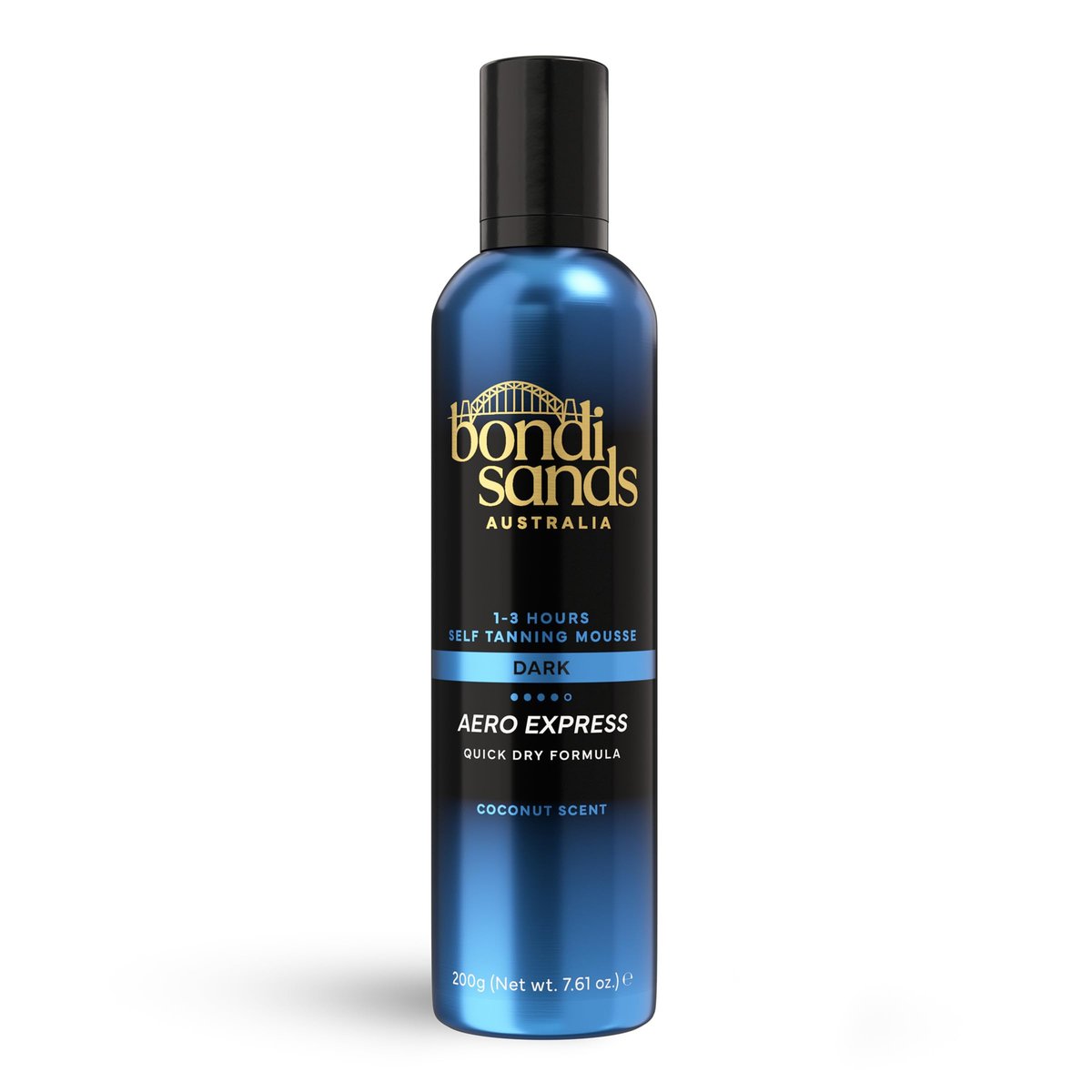 Bondi Sands Aero 1-Hour Express Self Tanning Foam - Lightweight Coconut Tanning Foam for a Healthy Bronzed Glow, 7.61 fl oz Avelisse
