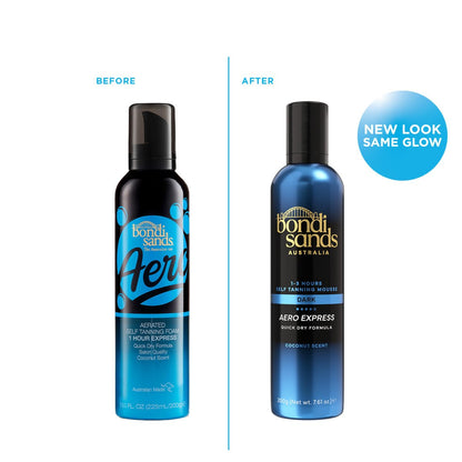 Bondi Sands Aero 1-Hour Express Self Tanning Foam - Lightweight Coconut Tanning Foam for a Healthy Bronzed Glow, 7.61 fl oz Avelisse