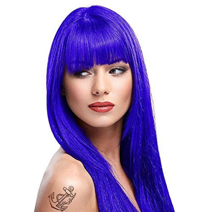 La Riche Directions Semi-Permanent Hair Color 88ml Tubs - Neon Blue (Pack of 6)