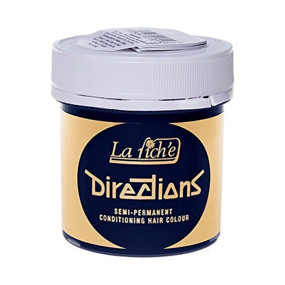 La Riche Directions Semi-Permanent Hair Color 88ml Tubs - Neon Blue (Pack of 6)