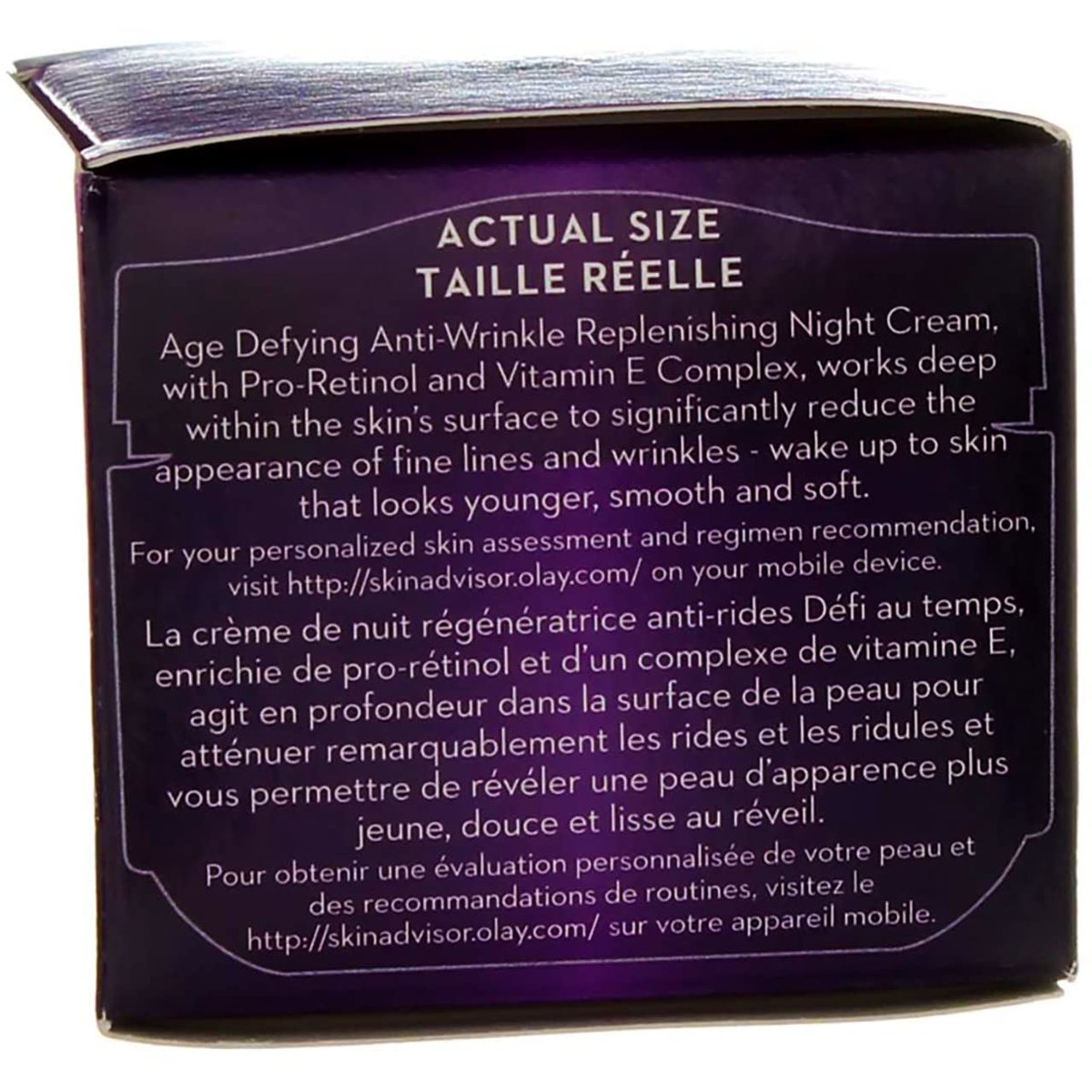 Olay Age Defying Anti-Wrinkle Night Cream, 2 Fl Oz (Pack of 3) Avelisse