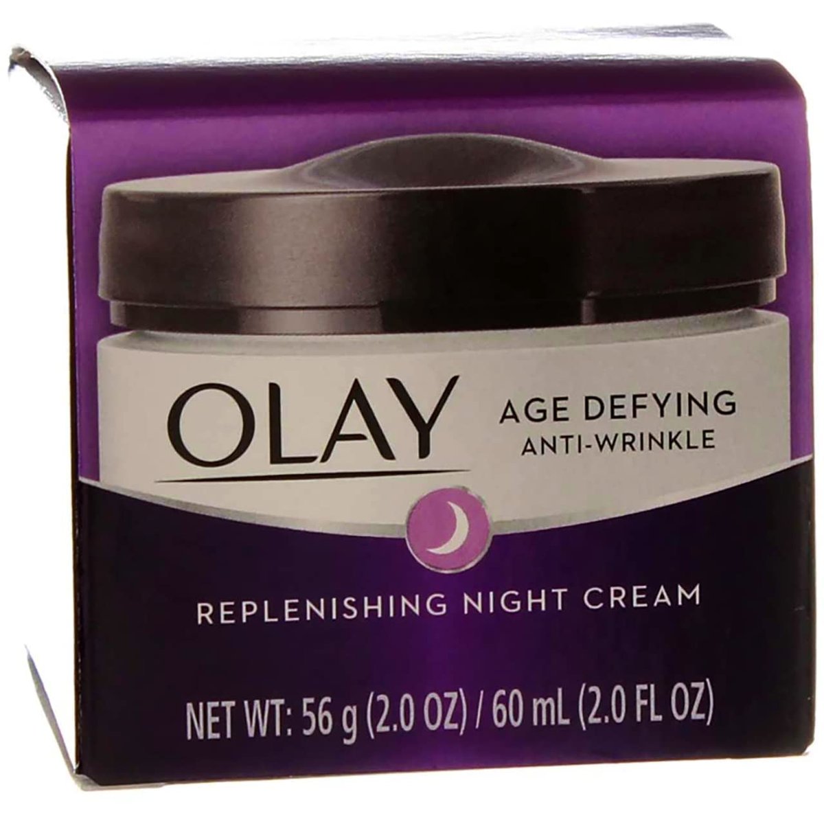 Olay Age Defying Anti-Wrinkle Night Cream, 2 Fl Oz (Pack of 3) Avelisse