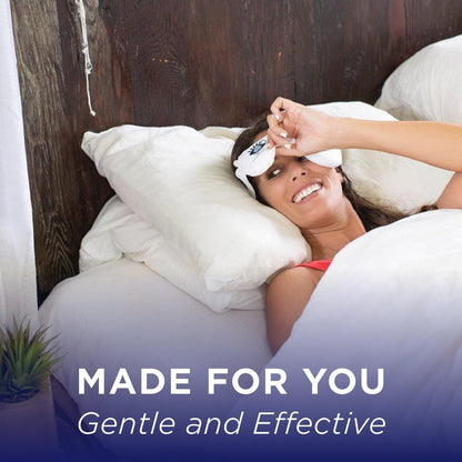 Heyedrate Heated Eye Mask – Soothing Warm & Cold Compress for Temporary Relief of Irritated Eyes, Reusable, White Avelisse