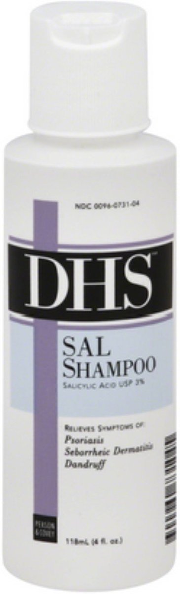 DHS Sal Shampoo – 4 oz (Pack of 5) – Therapeutic Dandruff Shampoo for Dry, Itchy Scalp - görsel 1