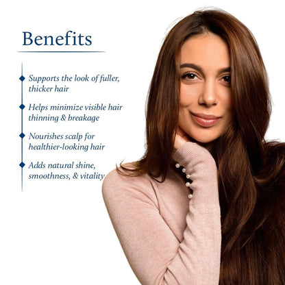 Blue Nectar Hair Growth Serum with Rosemary Oil - Ayurvedic Hair Tonic Spray (8 Herbs, 3.38 Fl Oz)