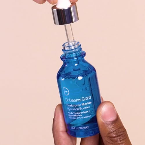 Dr Dennis Gross Hyaluronic Marine Hydration Booster - Intense Moisture for Dehydrated Skin, 1 oz Avelisse