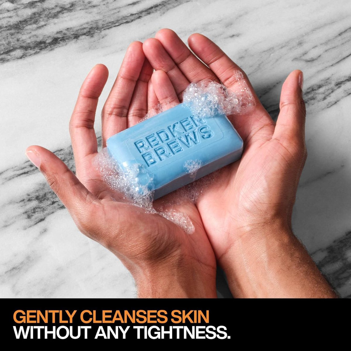Redken Brews Men's Cleanse Bar - Multi-Purpose Bar Soap for Face and Body, Moisturizing & Deodorizing, Clean Fresh Scent, 5.3 oz - görsel 3