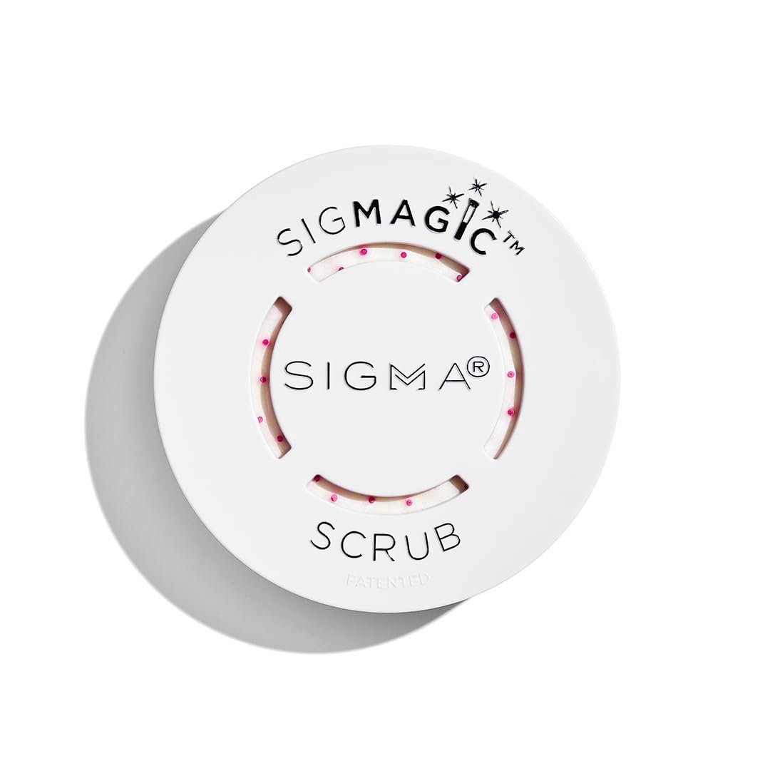Sigma Beauty Portable 2-in-1 SigMagic Scrub – Solid Silicone Makeup Brush Cleaner, Professional Grade, Pink (1 Count) - görsel 6
