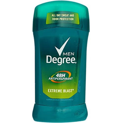 Degree Men Anti-Perspirant Deodorant Invisible Stick Extreme Blast - 2.7 oz (Pack of 6) Avelisse