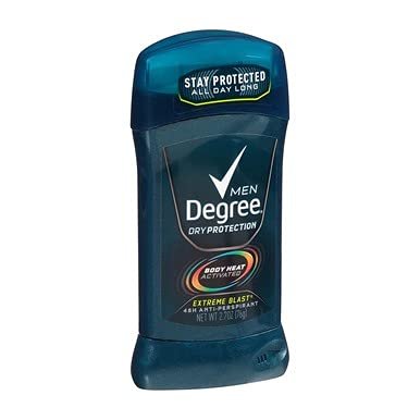 Degree Men Anti-Perspirant Deodorant Invisible Stick Extreme Blast - 2.7 oz (Pack of 6) Avelisse