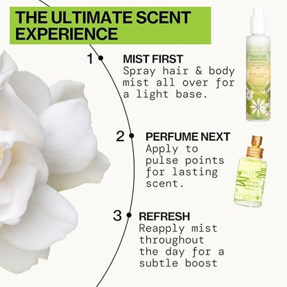 Pacifica Tahitian Gardenia Perfumed Hair & Body Mist - Alcohol-Free, Vegan & Cruelty-Free, 6 Fl Oz Avelisse