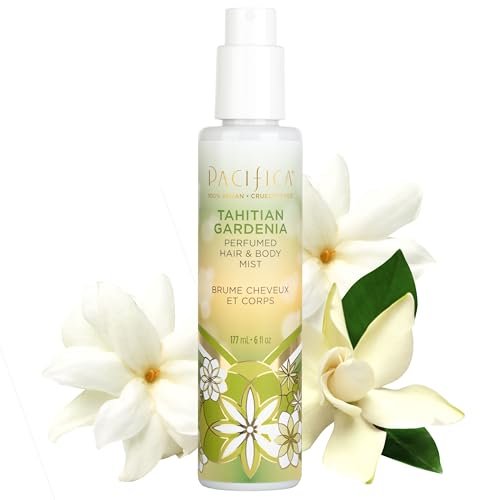 Pacifica Tahitian Gardenia Perfumed Hair & Body Mist - Alcohol-Free, Vegan & Cruelty-Free, 6 Fl Oz Avelisse