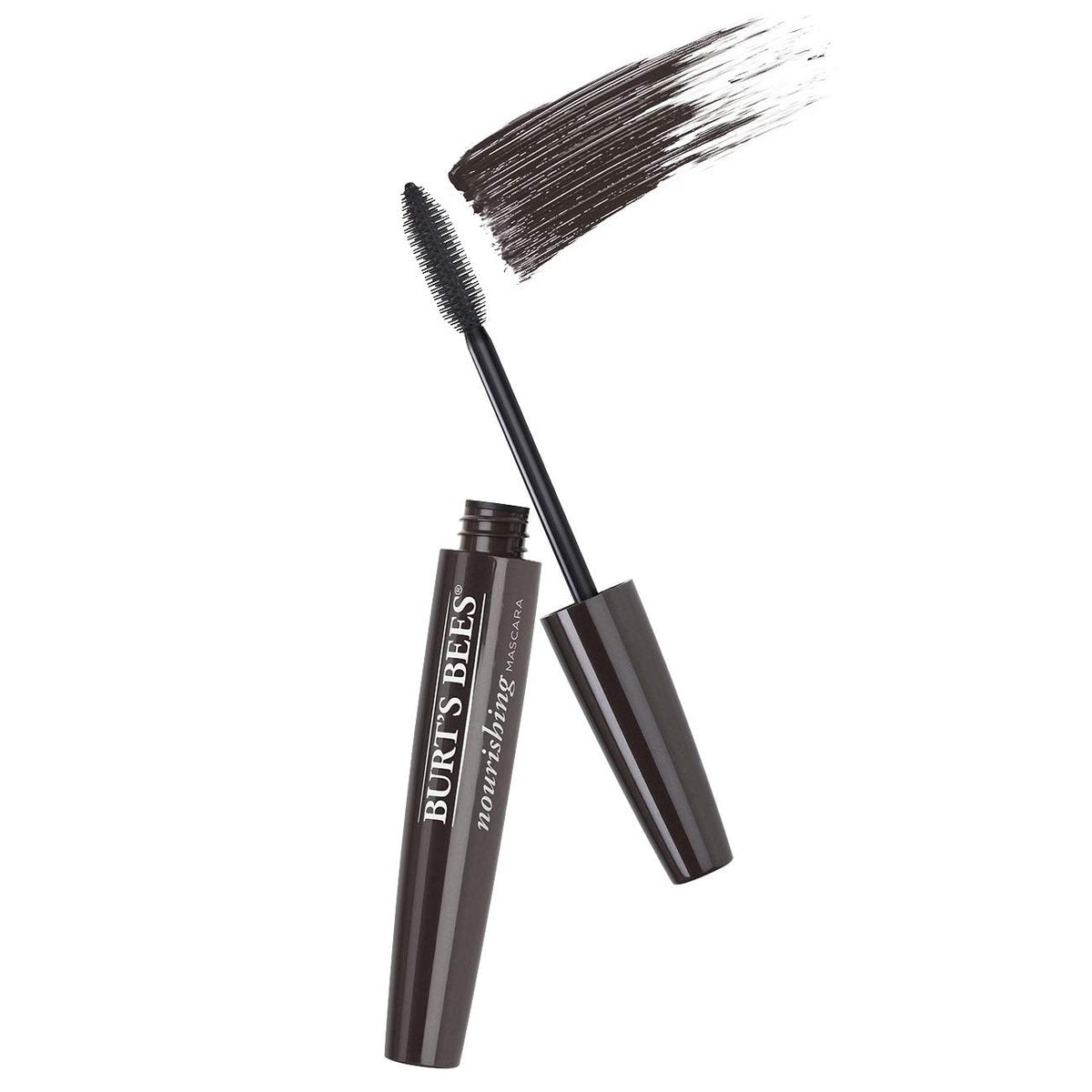 Burt's Bees 100% Natural Nourishing Mascara, Black Brown - 0.4 Ounce (Pack of 2) Avelisse