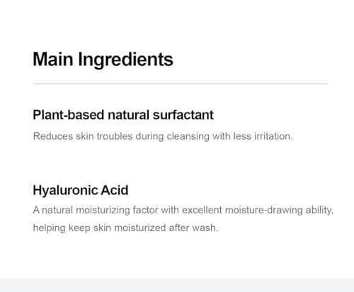 ZEROID Foaming Cleanser - Gentle Face Wash for Sensitive & Dry Skin, Moisturizing Facial Cleanser, Dermatologist Tested, Korean Skin Care, 8.1 fl oz Avelisse