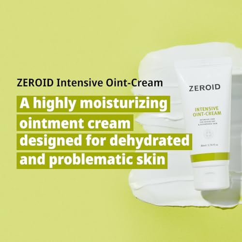 ZEROID Intensive Oint-Cream – Face Moisturizer for Extremely Dry, Sensitive & Disordered Skin – Soothing & Moisturizing Face Lotion – 2.7 fl oz (80ml) Avelisse