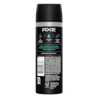 AXE Apollo XL Deodorant Body Spray for Men, 6.88 oz