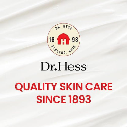 Dr Hess Men's Moisturizer - All Natural Tough Skin Cream with Lanolin, Beeswax, Licorice Root & Chamomile, Hand & Body Lotion for Dry, Damaged Skin, Paraben, Sulfate, BPA & Phthalate Free, 4oz