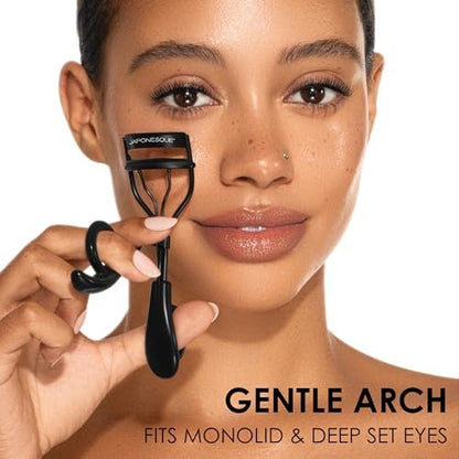 JAPONESQUE Pro Performance Eyelash Curler – Precision Pivot Design for Almond, Monolid & Hooded Eyes