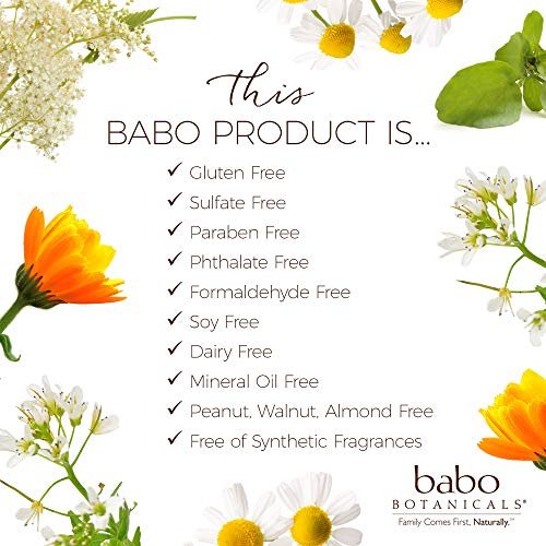 Babo Botanicals After Sun Soothing Hydrating Aloe Vera Gel with Witch Hazel and Cucumber – 8 oz, Vegan, for Babies, Kids & Sensitive Skin - görsel 7