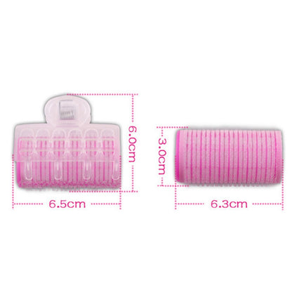 3-Piece Set of Magic Bendy Hair Rollers for Spiral Curls – DIY Air Bang Curlers, Big Size, Plastic, Multi-Color
