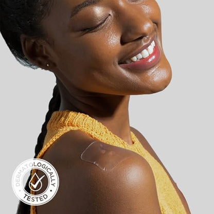 AVARELLE Acne Patches XL - Large Hydrocolloid Pimple Patches with Tea Tree, Calendula & Cica for Face, Cheek & Nose - 8 Count
