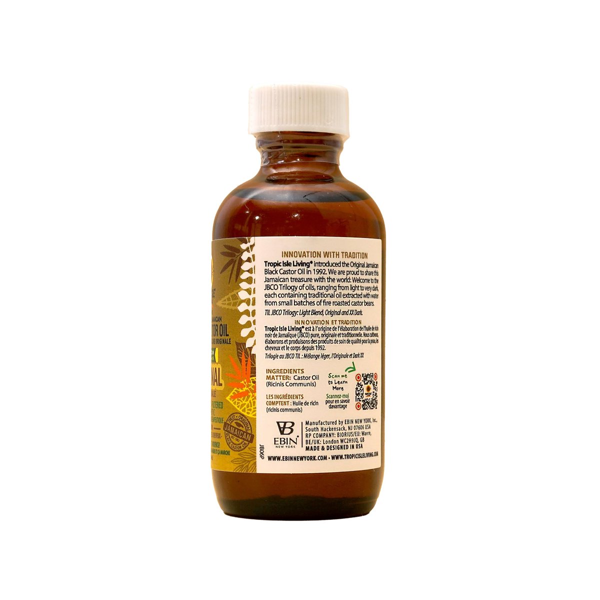 Jamaican Black Castor Oil 59ml – Rich in Vitamin E, Omega Fatty Acids & Minerals for Hair Growth, Skin Conditioning, Eyebrows & Eyelashes - görsel 13