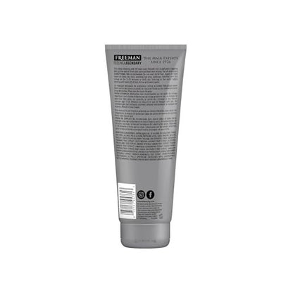 Freeman Pore Clearing Volcanic Ash Peel-Off Gel Facial Mask - Deep Cleansing, Removes Dirt from Pores, Not Over-Drying, Easy-to-Use, for Men, 6 fl oz (175 mL)