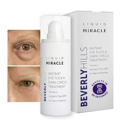 Beverly Hills Instant Facelift Anti Aging Eye Serum – 30mL (120 Days Supply) for Dark Circles, Puffy Eyes, and Wrinkles Avelisse
