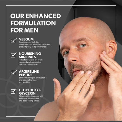 Beverly Hills Men's Instant Facelift & Eye Serum – Dark Circles, Puffy Eyes, Wrinkles Avelisse