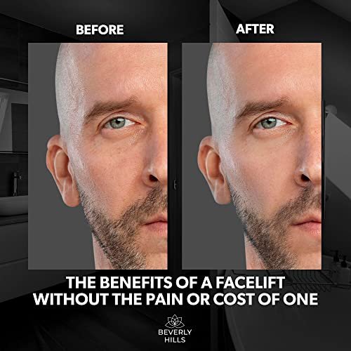 Beverly Hills Men's Instant Facelift & Eye Serum – Dark Circles, Puffy Eyes, Wrinkles Avelisse