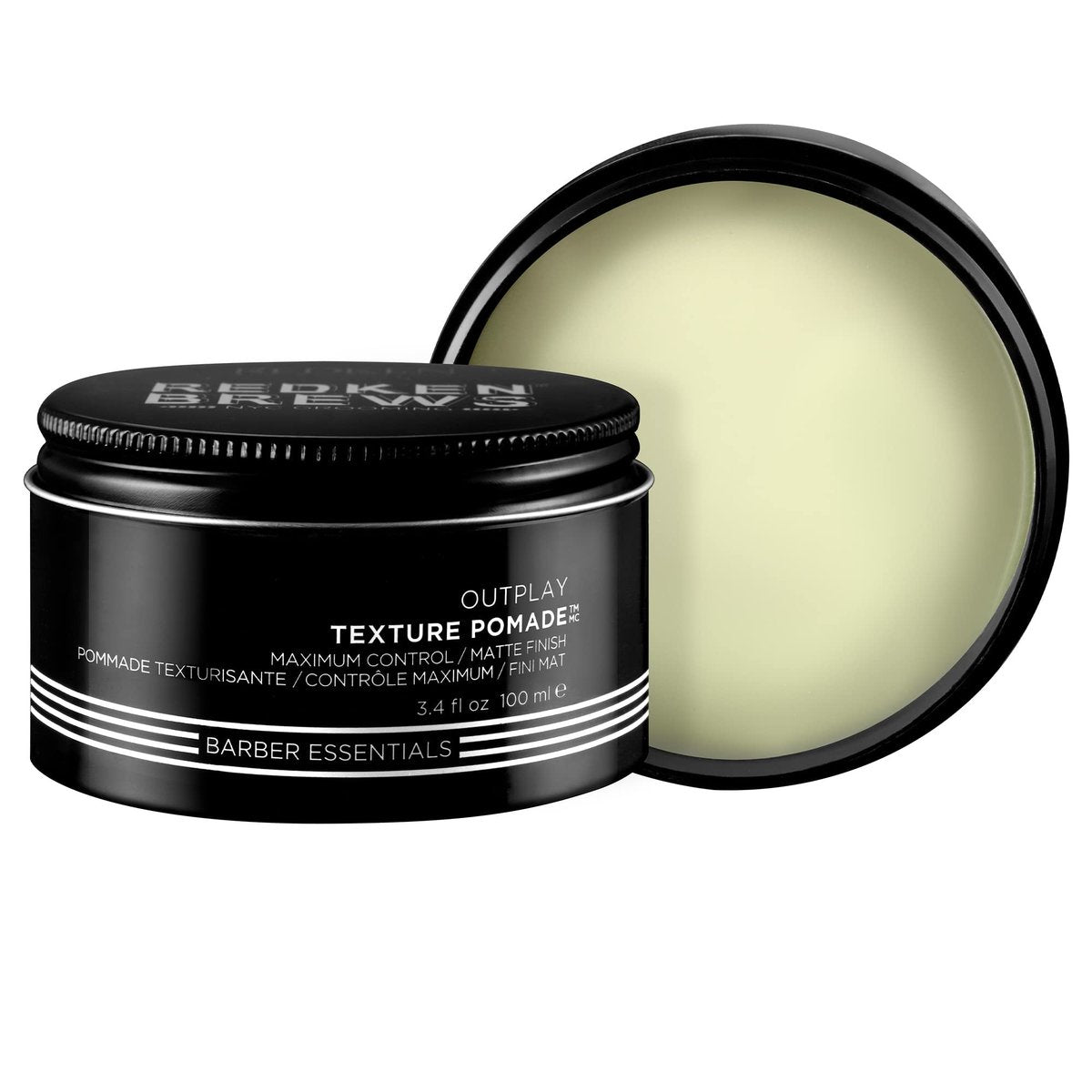 Redken Brews Texture Pomade - Maximum Strong Hold, Natural Matte Finish for All Hair Types Avelisse