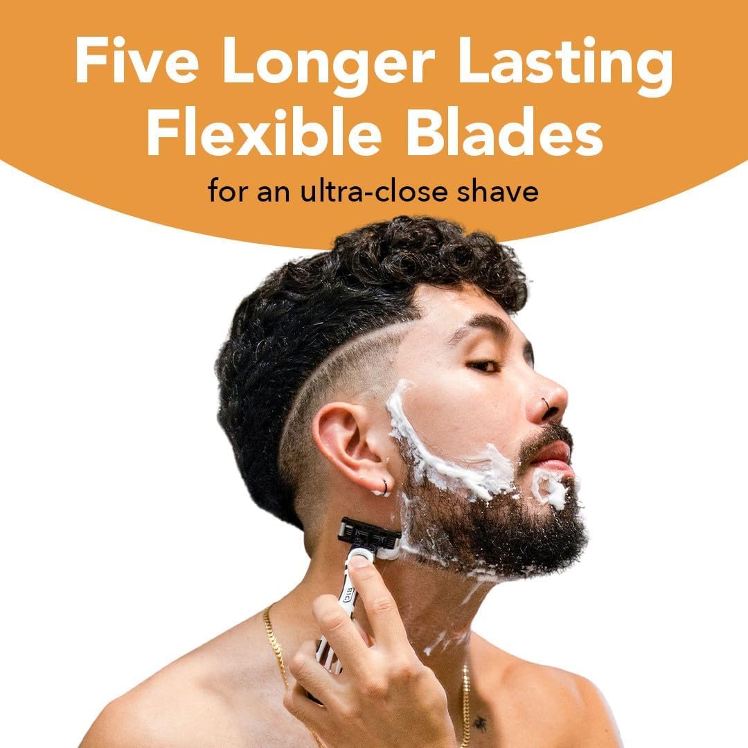 BIC Disposable Razors with Blade Cover – 2 Count (Pack of 3) – Travel Ready Manual Shaving Razors Avelisse
