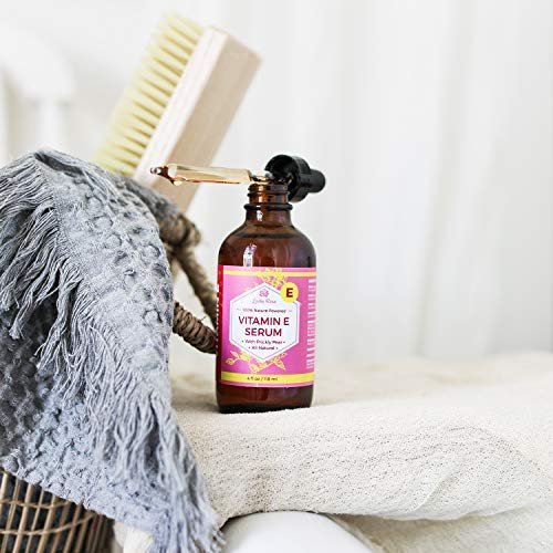 Leven Rose Vitamin E Oil Serum for Face and Skin, 4 fl oz - Hydrating Moisturizer, Multi-Use Body, Hair & Nail Oil Avelisse