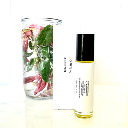 shamarwyn Honeysuckle Perfume Oil - Natural Organic Botanical Roll-On, 0.34 Fl Oz Avelisse