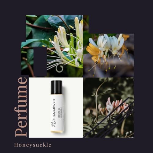 shamarwyn Honeysuckle Perfume Oil - Natural Organic Botanical Roll-On, 0.34 Fl Oz Avelisse